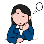 お金に悩む女性