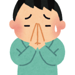 謝る男性-借金生活脱出日記