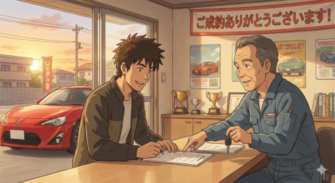 ブラックでも自社ローンなら分割で車が買える？